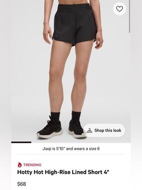 Lululemon Hotty Hot Shorts